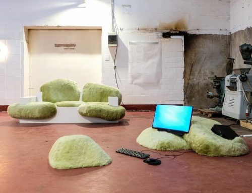 Sillones y cojines de pelo sintético de Schimmel & Schweikle